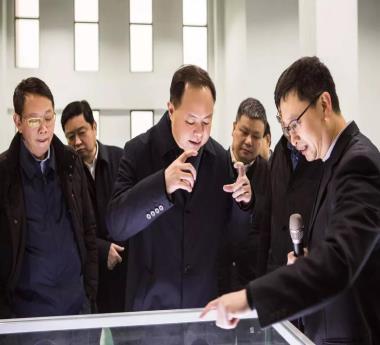 泰科天潤碳化硅6寸晶圓生產線隆重接受長沙市觀摩團檢閱
